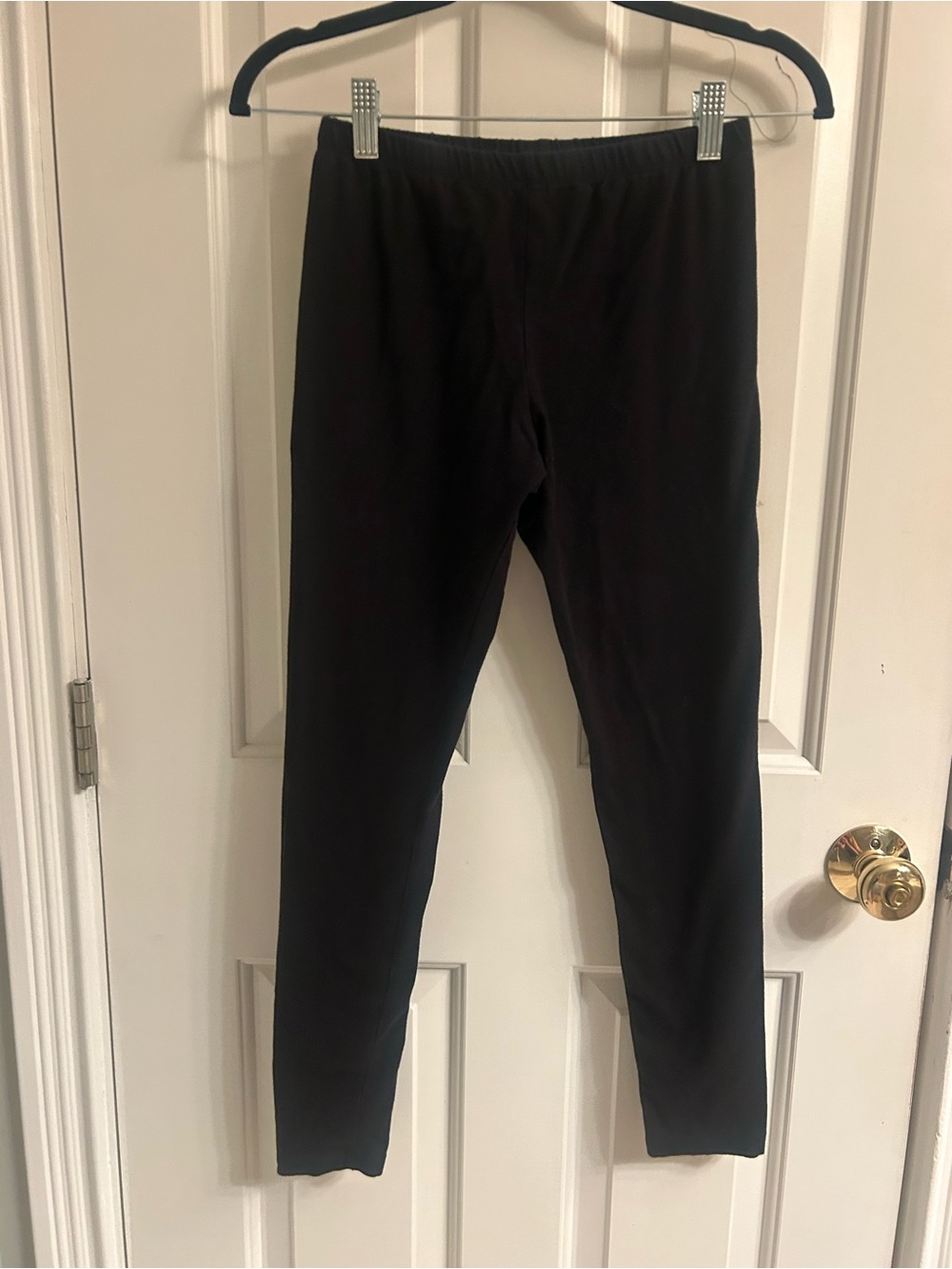 The Children’s Place Black Girls' Cotton-Blend Leggings